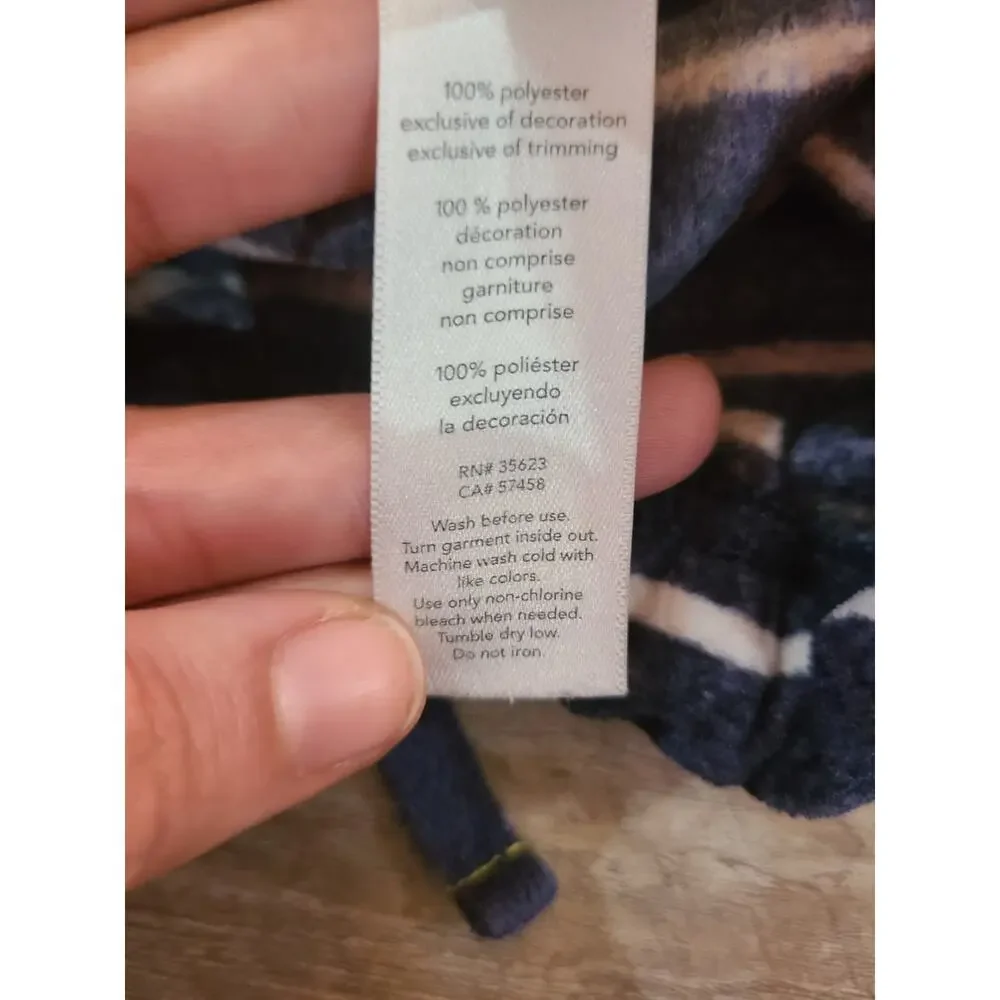 Child of mine by Carters 18 month blue and white striped jogger pants